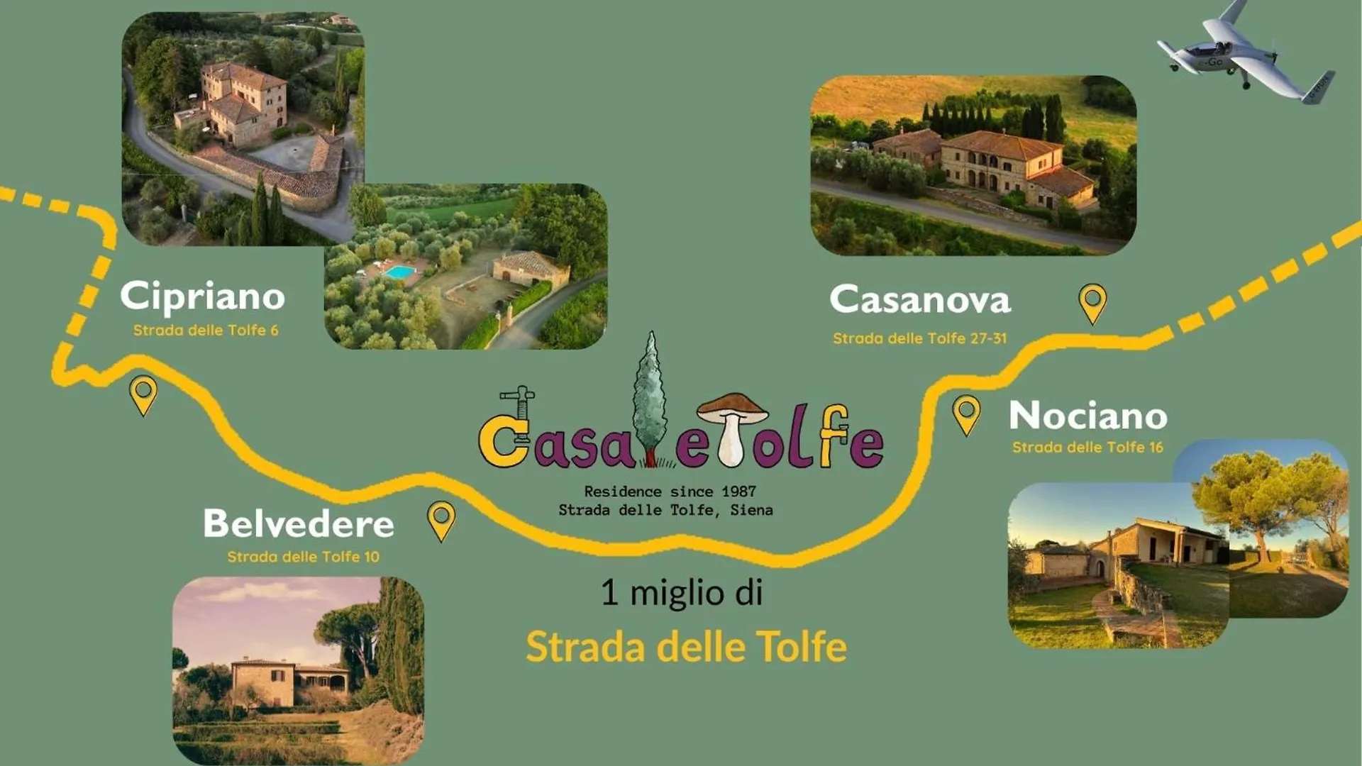 ** Aparthotel Residence La Torre alle Tolfe Siena Italia